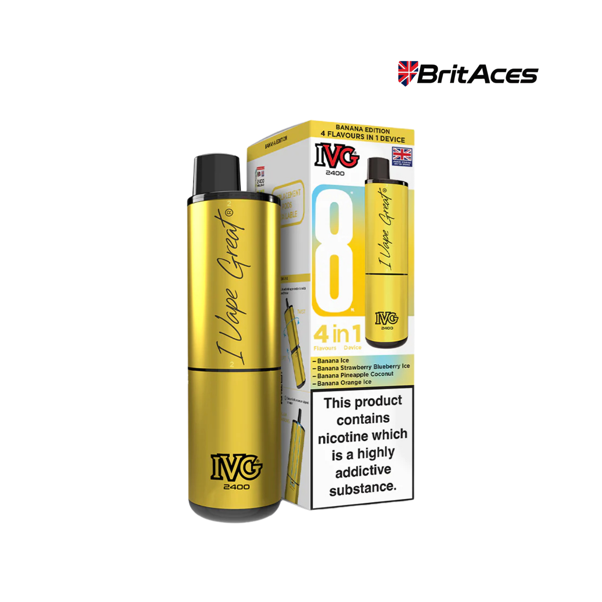 IVG 2400 4in1 Vape Kit