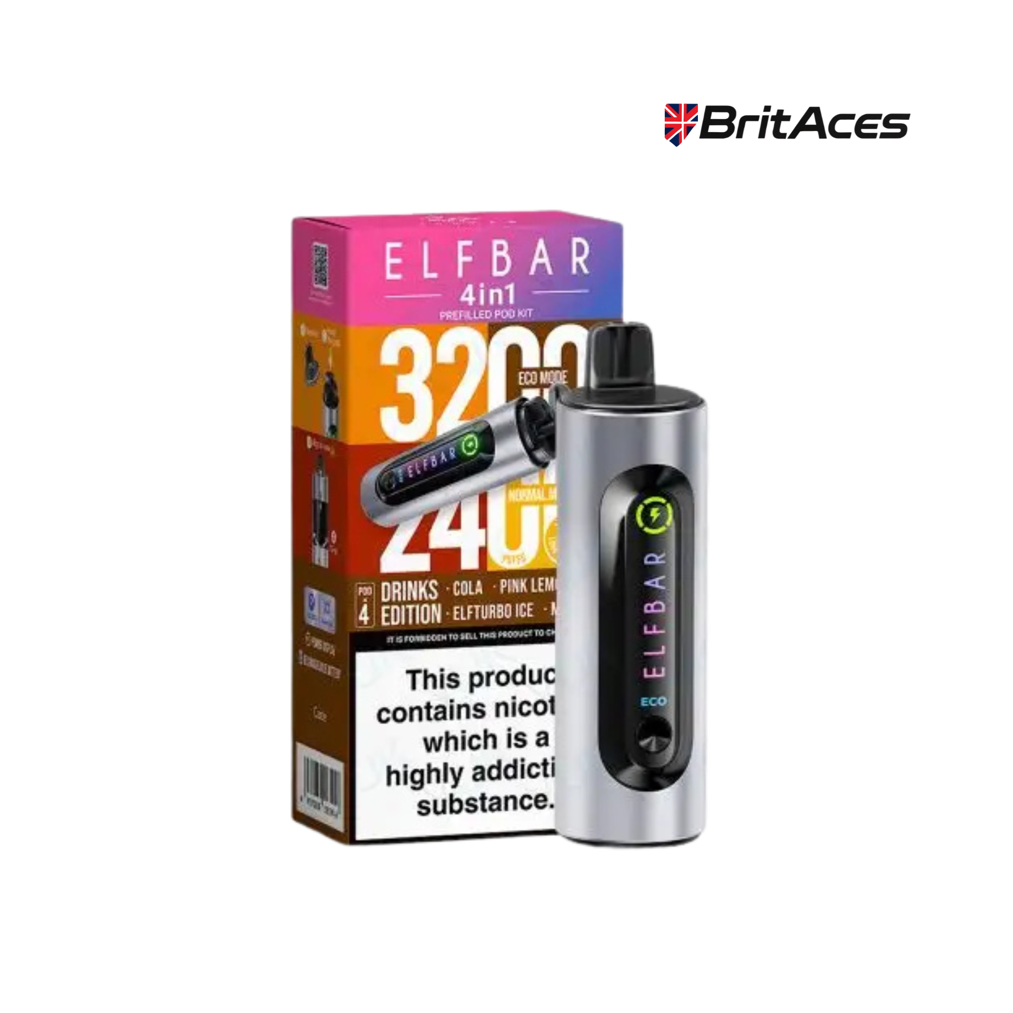 Elfbar 4in1 Prefilled Pod Kit