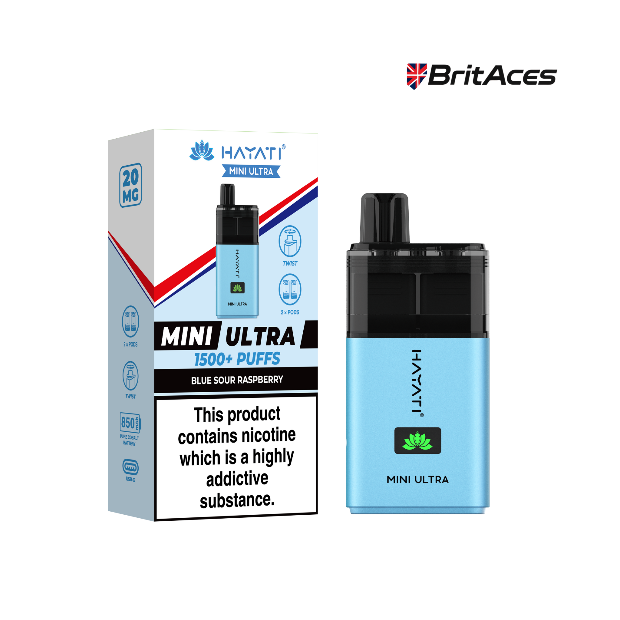 Hayati Mini Ultra 1500 PUFFS