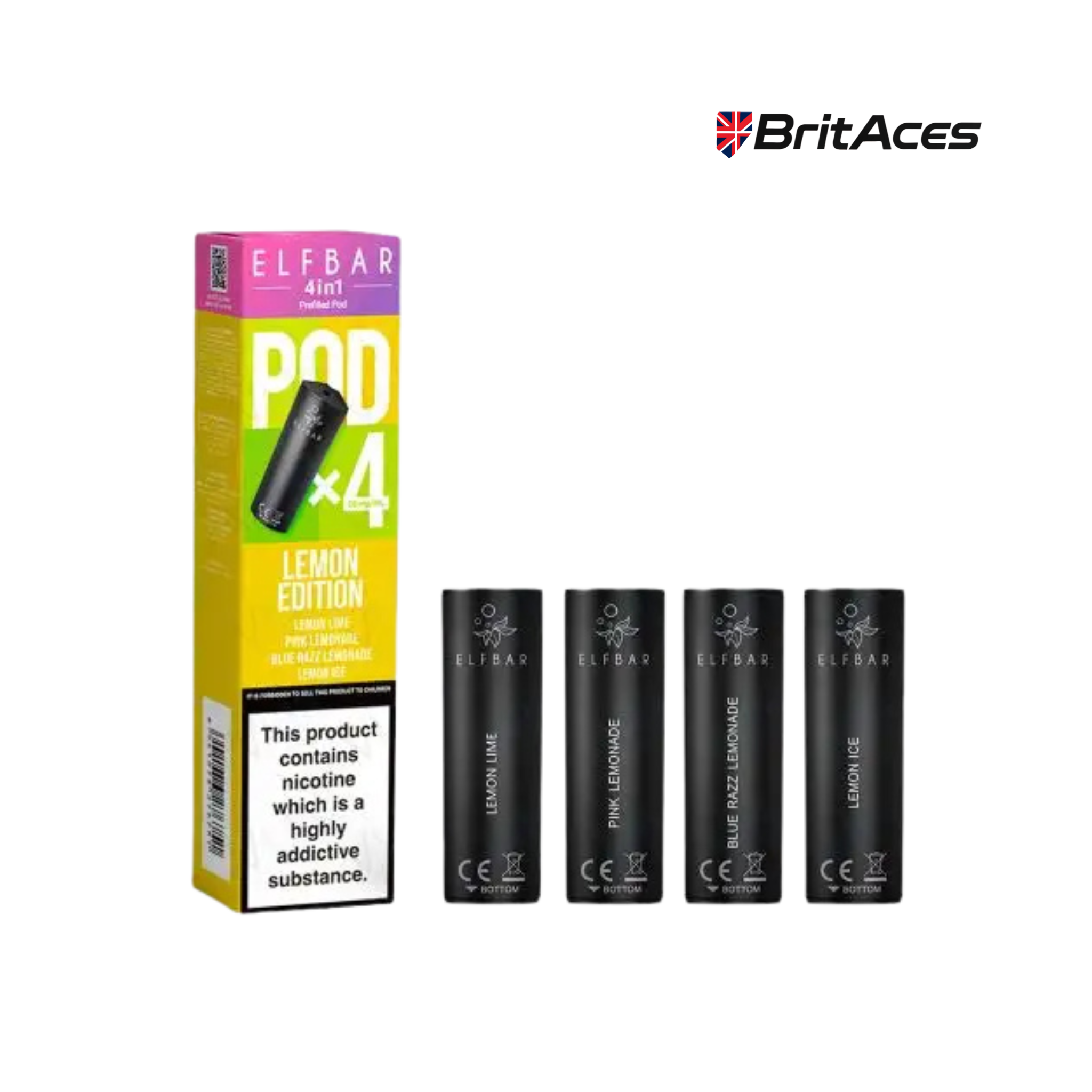 ElfBar 4in1 Multi Flavour Prefilled Pods