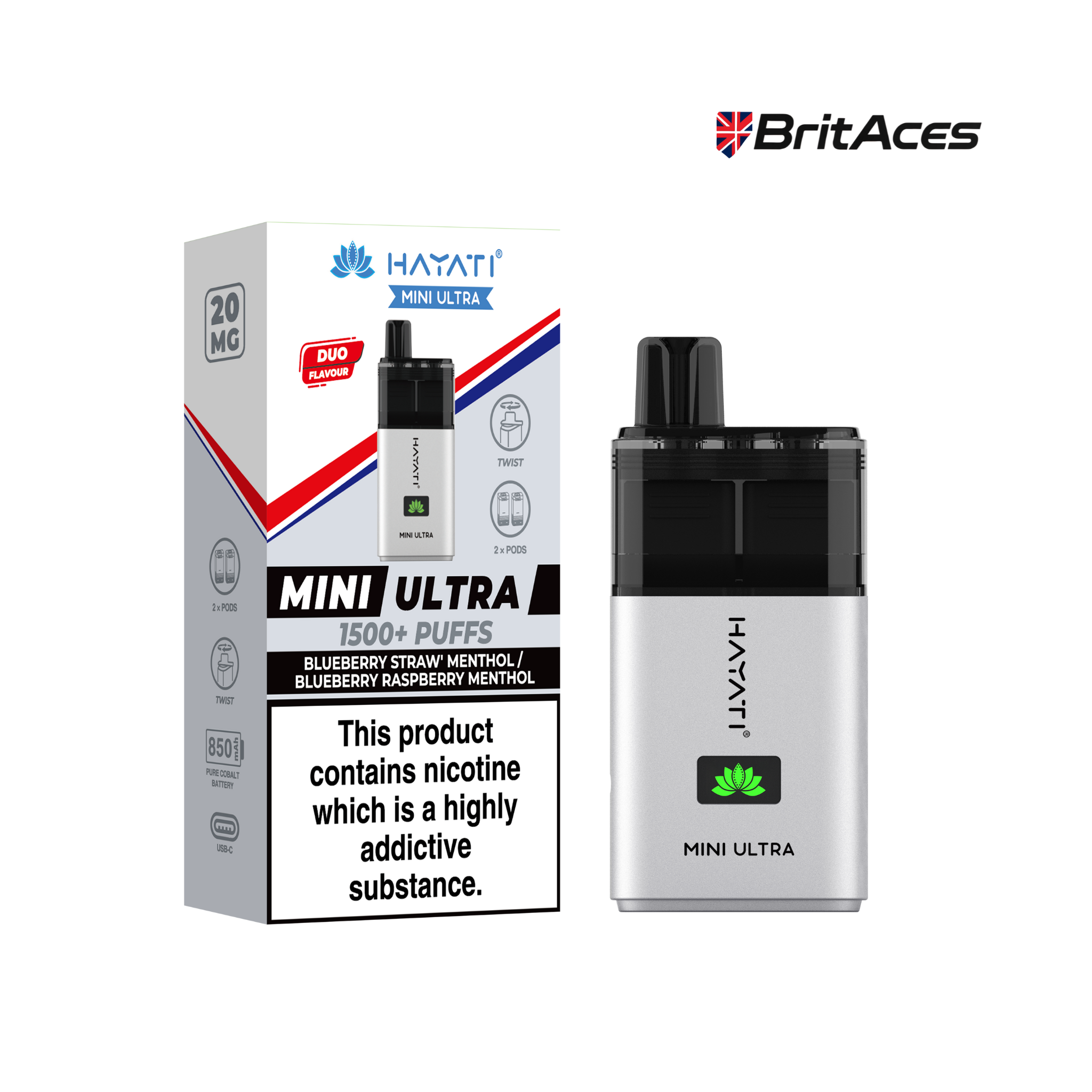 Hayati Mini Ultra 1500 PUFFS