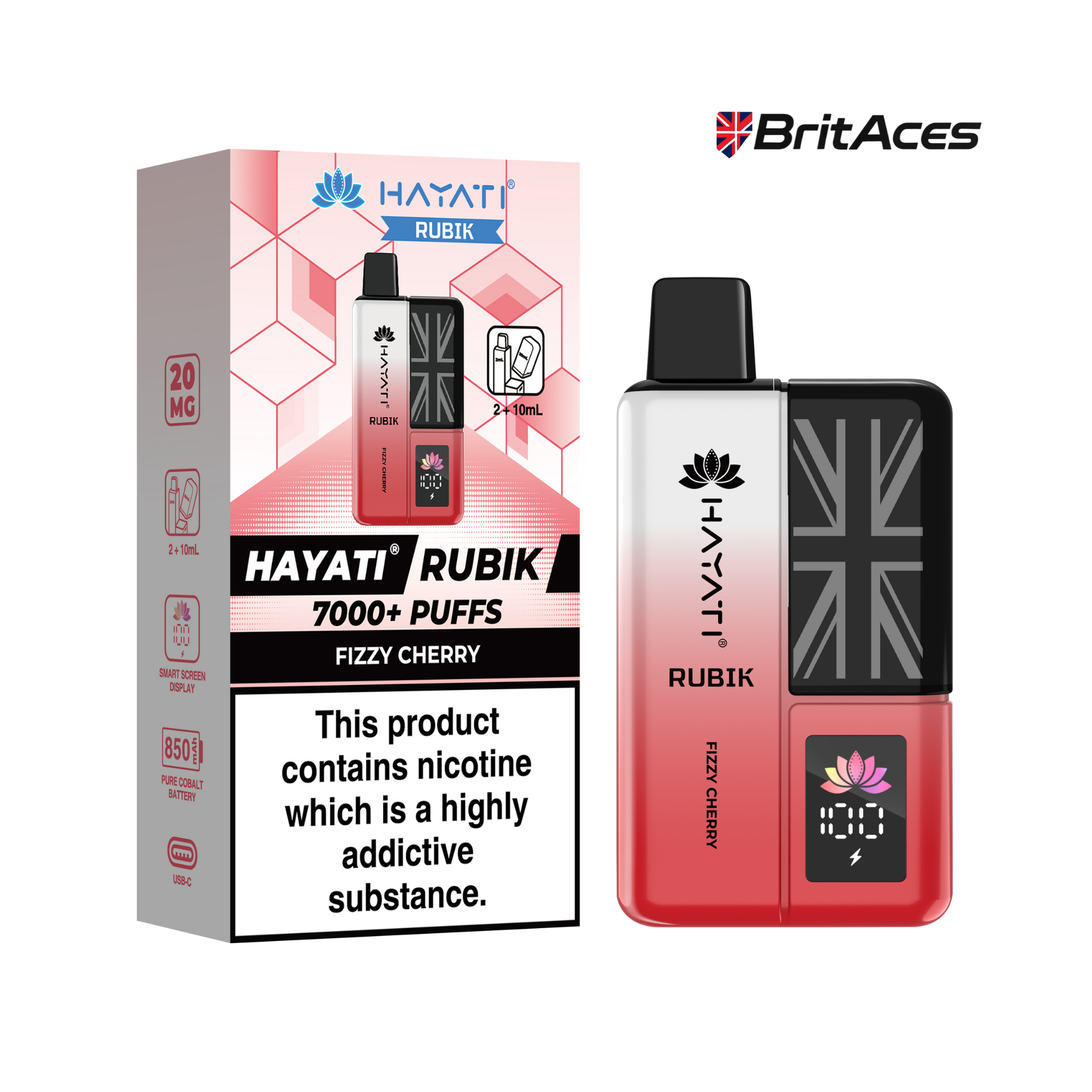 Hayati Rubik 7000 Puff Vape Kit