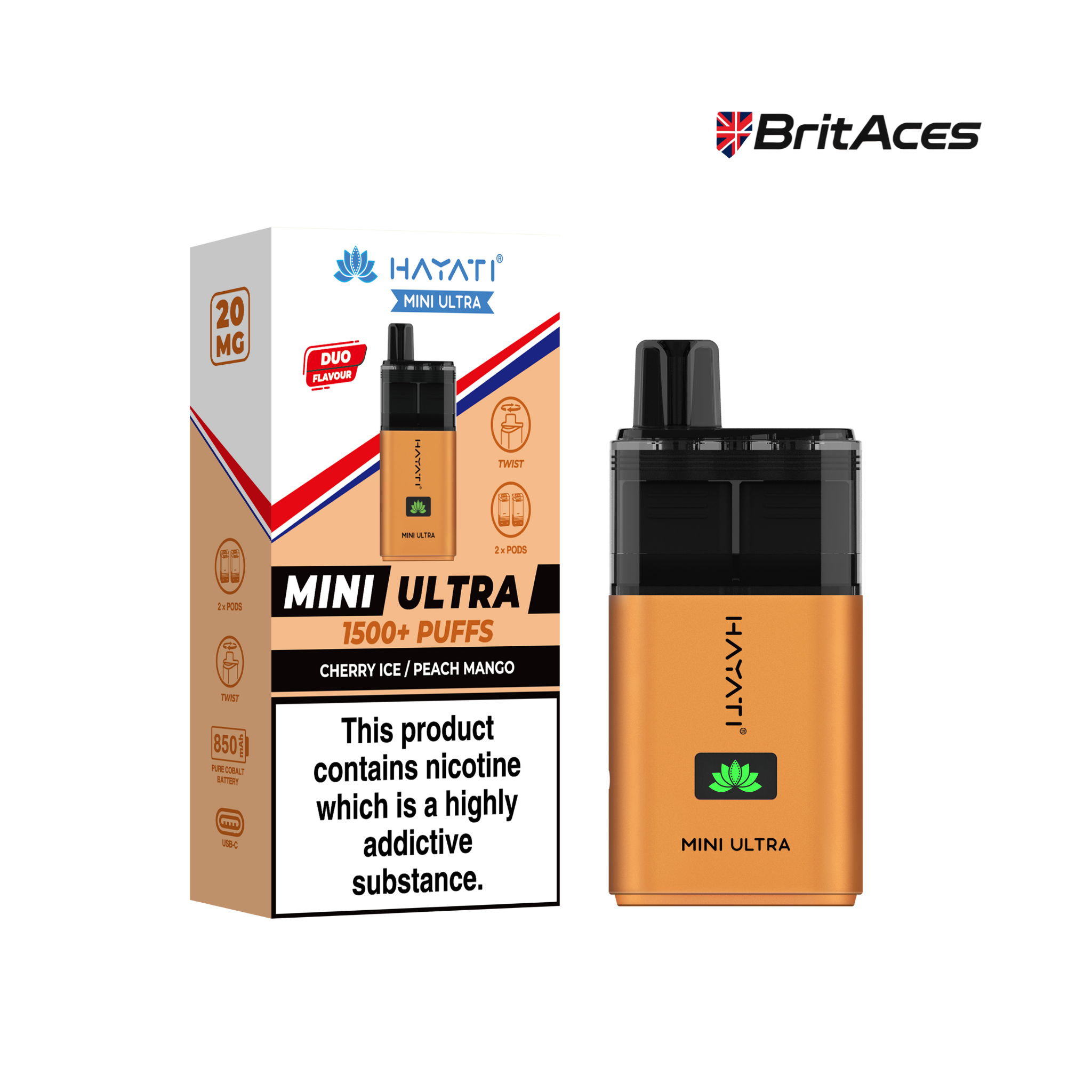 Hayati Mini Ultra 1500 PUFFS